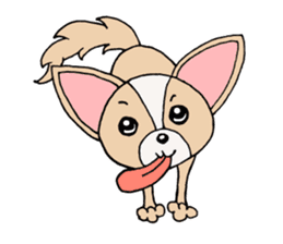 Lovely Dog Chihuahua sticker #6590132