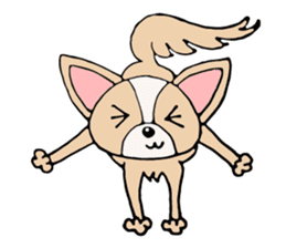 Lovely Dog Chihuahua sticker #6590133