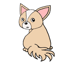 Lovely Dog Chihuahua sticker #6590137