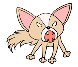 Lovely Dog Chihuahua sticker #6590138