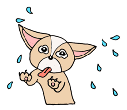 Lovely Dog Chihuahua sticker #6590142