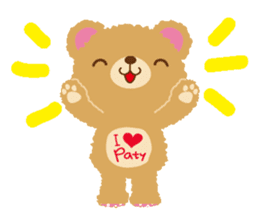 PATY BEAR sticker #6590389