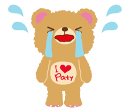 PATY BEAR sticker #6590402