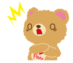 PATY BEAR sticker #6590415