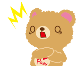 PATY BEAR sticker #6590415