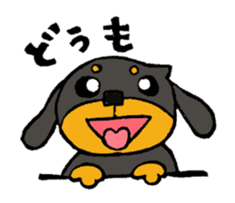 Dachshund of Clio-kun sticker #6590552