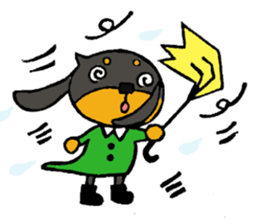 Dachshund of Clio-kun sticker #6590558