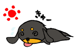 Dachshund of Clio-kun sticker #6590560