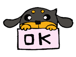 Dachshund of Clio-kun sticker #6590568