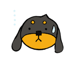 Dachshund of Clio-kun sticker #6590574