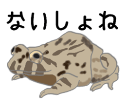 Realistic Frog sticker #6590614