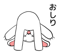 happy jocular rabbit sticker #6591022