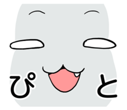 happy jocular rabbit sticker #6591023