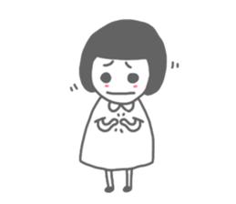 Mr.Fail and little girl sticker #6591147