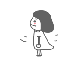 Mr.Fail and little girl sticker #6591148