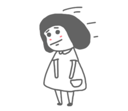 Mr.Fail and little girl sticker #6591149