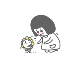 Mr.Fail and little girl sticker #6591153