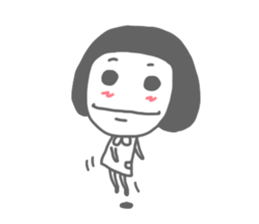 Mr.Fail and little girl sticker #6591156