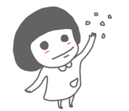 Mr.Fail and little girl sticker #6591157