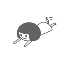 Mr.Fail and little girl sticker #6591158