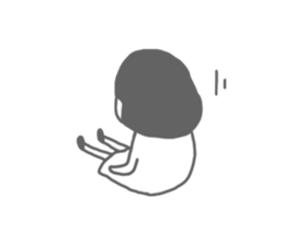 Mr.Fail and little girl sticker #6591161