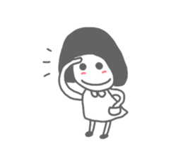 Mr.Fail and little girl sticker #6591163