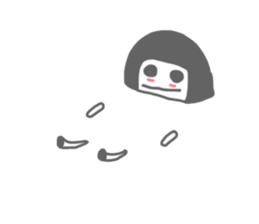 Mr.Fail and little girl sticker #6591164