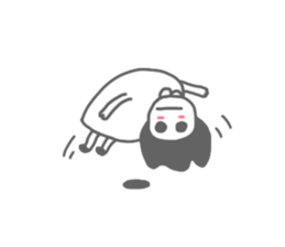 Mr.Fail and little girl sticker #6591170