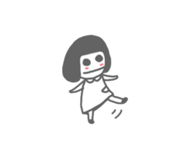 Mr.Fail and little girl sticker #6591171