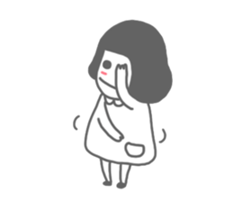 Mr.Fail and little girl sticker #6591174