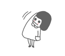 Mr.Fail and little girl sticker #6591175