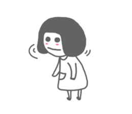 Mr.Fail and little girl sticker #6591176