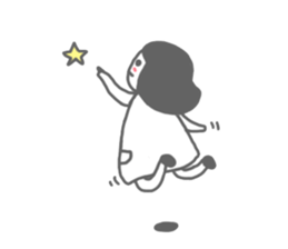 Mr.Fail and little girl sticker #6591177