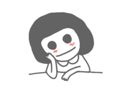 Mr.Fail and little girl sticker #6591180