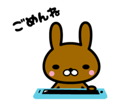 Ten rabbits Part 4 sticker #6591779