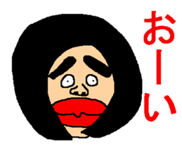 A weird, pretty sticker. sticker #6592054