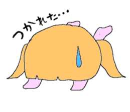 The girl who is a twin tail sticker #6592681