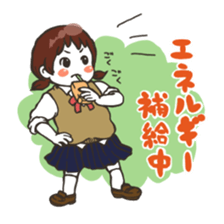 highschool girls sticker #6593038