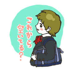 highschool girls sticker #6593045