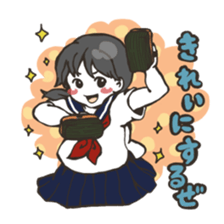 highschool girls sticker #6593050