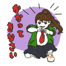 highschool girls sticker #6593059