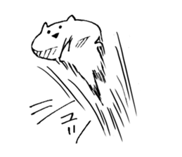 Casual cat sticker #6593315