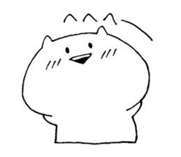 Casual cat sticker #6593327