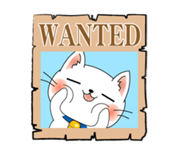 Cat *3 chick (one's own pace) dog sticker #6593787