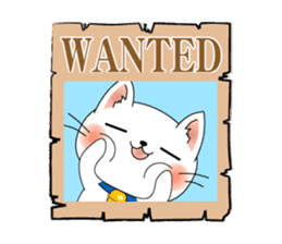 Cat *3 chick (one's own pace) dog sticker #6593787