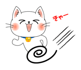 Cat *3 chick (one's own pace) dog sticker #6593790