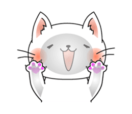 Cat *3 chick (one's own pace) dog sticker #6593809