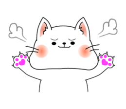 Cat *3 chick (one's own pace) dog sticker #6593813