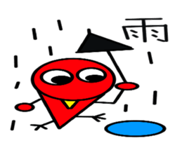 Red Bird Mr. sticker #6593886