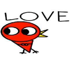 Red Bird Mr. sticker #6593897